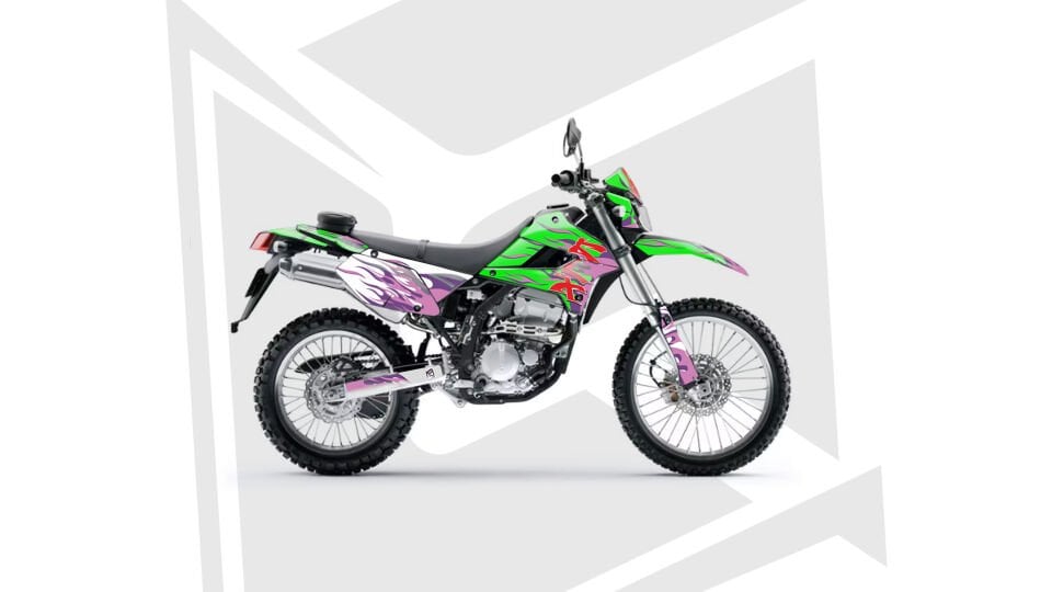 KLX250 2008-2022 FLAME DESIGN