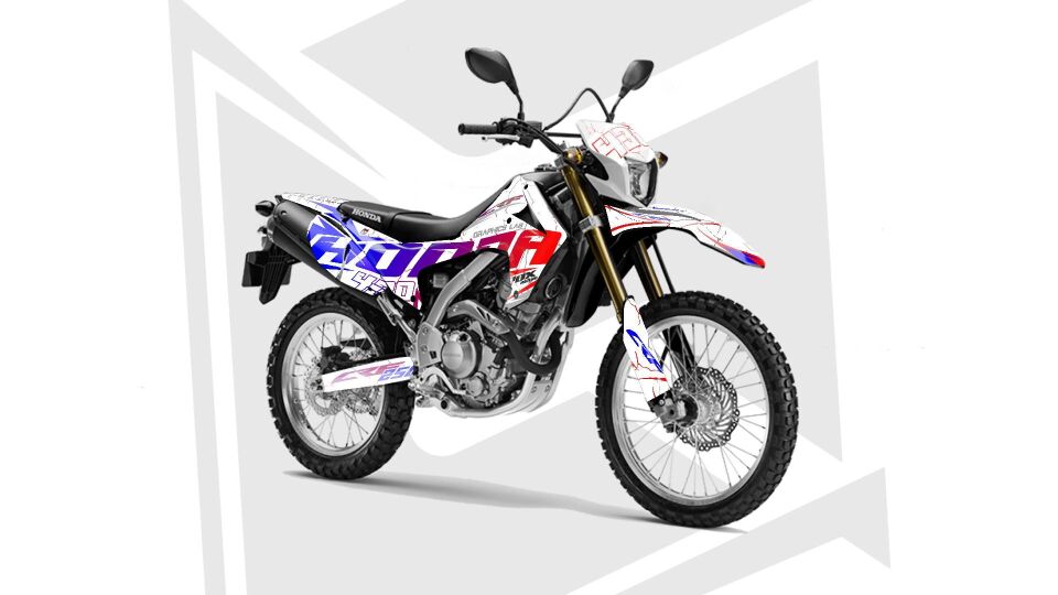 CRF250L 2012-2020 MARBLUE DESIGN Hologram - Simli
