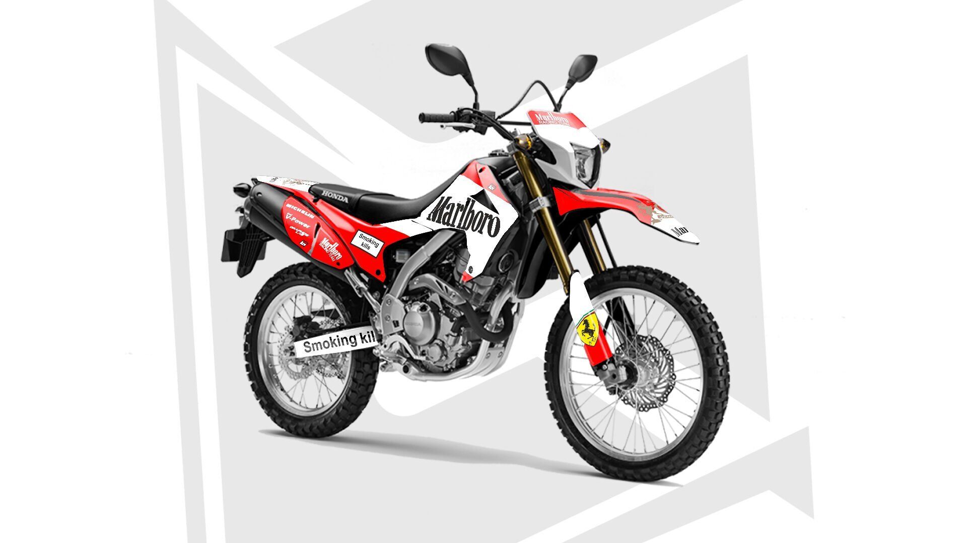 CRF250L 2012-2020 MARLBORO DESIGN Hologram - Mat
