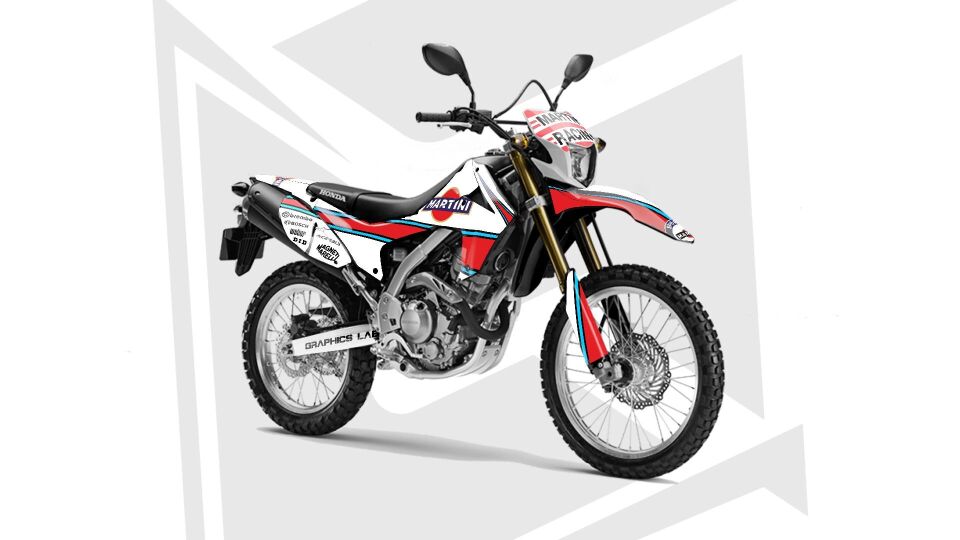 CRF250L 2012-2020 MARTINI DESIGN Hologram - Simli