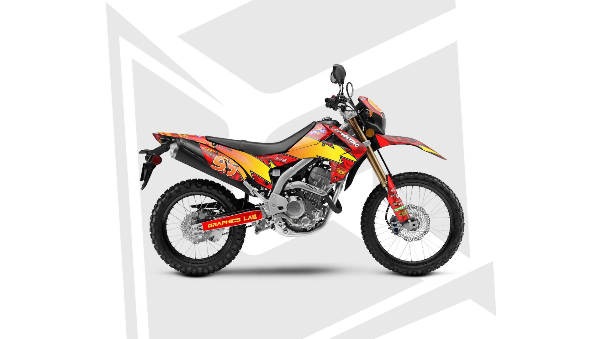 CRF250L 2012-2020 MCQUEEN DESIGN