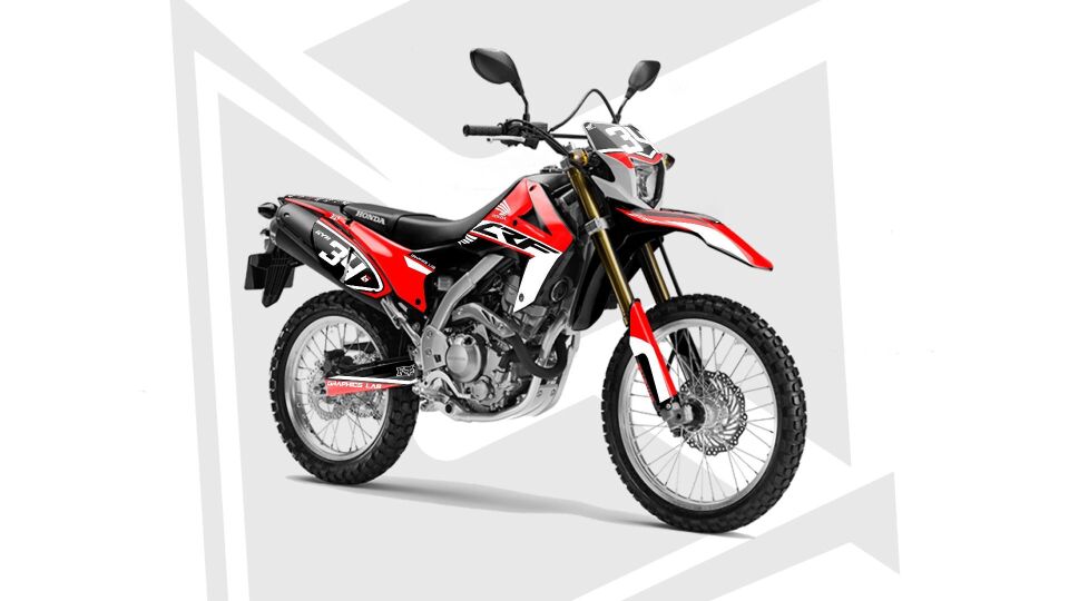 CRF250L 2012-2020 LINE DESIGN Hologram - Simli