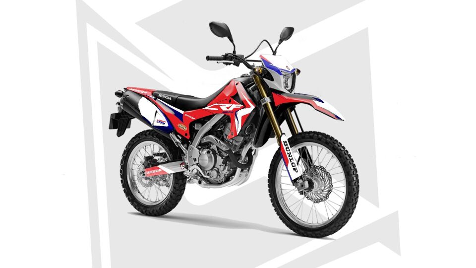 CRF250L 2012-2020 CRF DESIGN v2 Hologram - Parlak