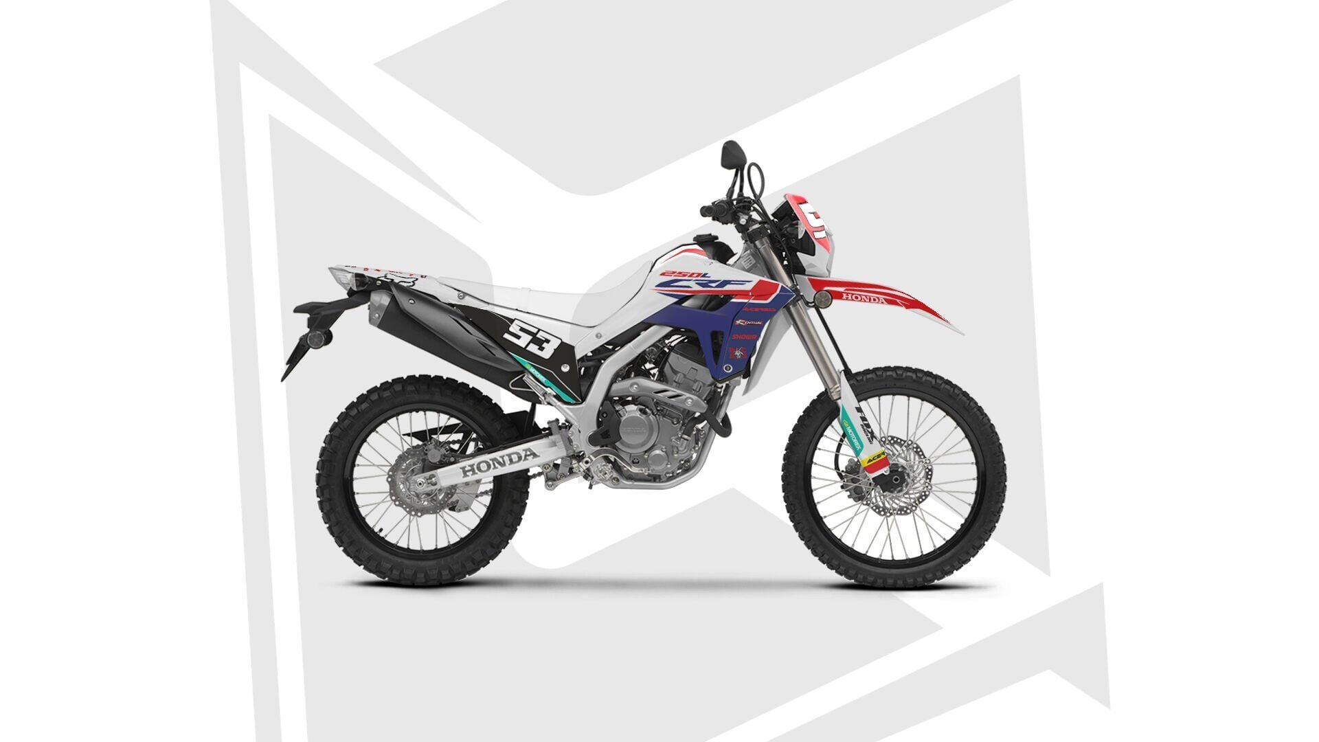 CRF250L 2021-2025 MOTOREX DESIGN Standart - Simli