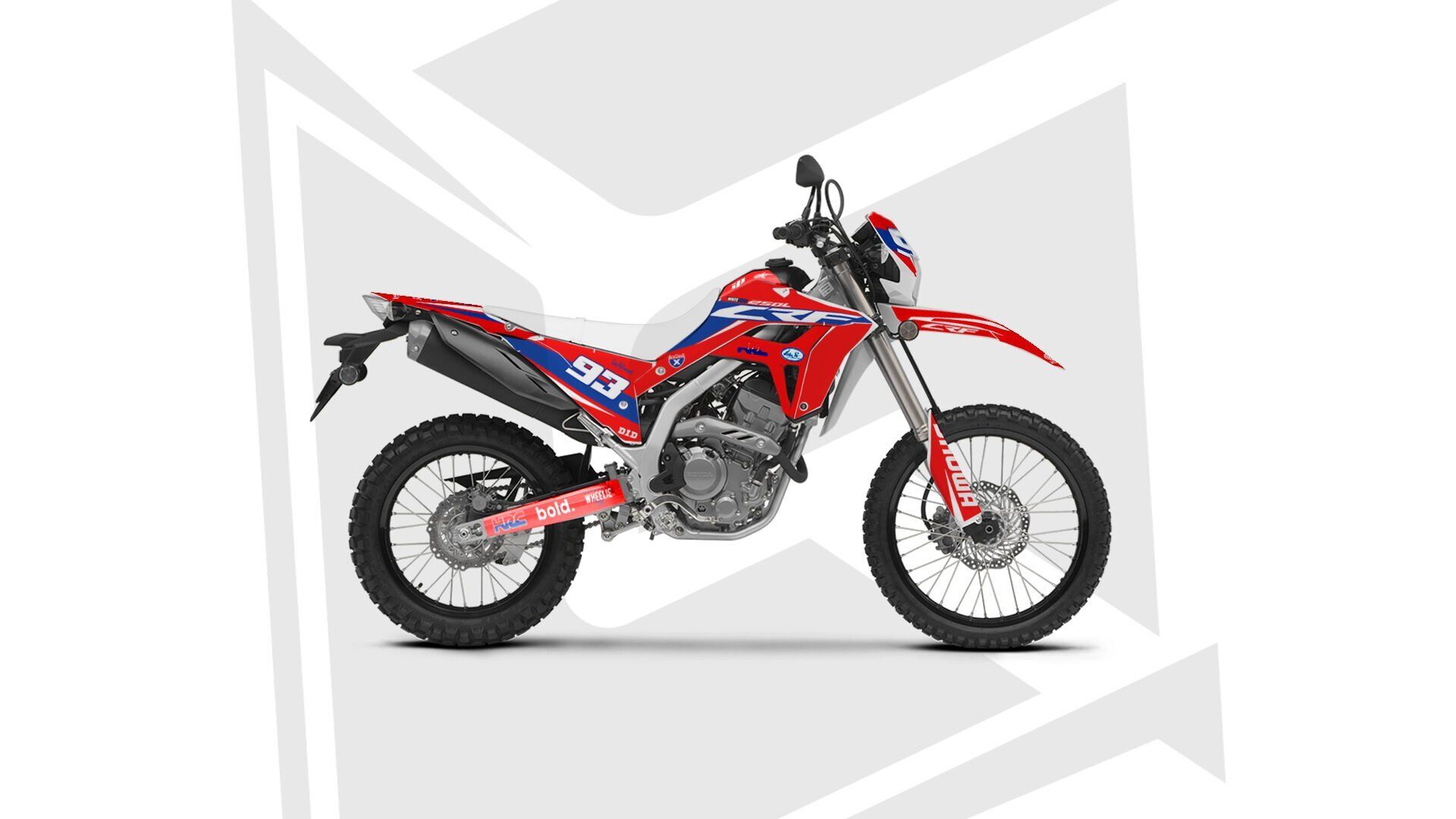 CRF250L 2021-2025 CRF DESIGN v1 Standart - Parlak