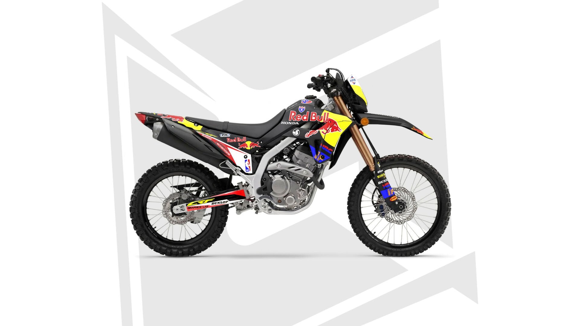 CRF250L 2021-2025 REDBULL DESIGN