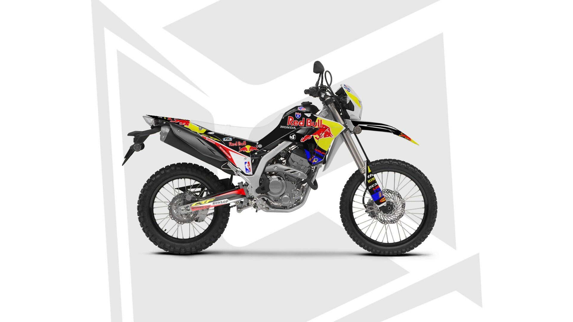 CRF250L 2021-2025 REDBULL DESIGN Standart - Simli