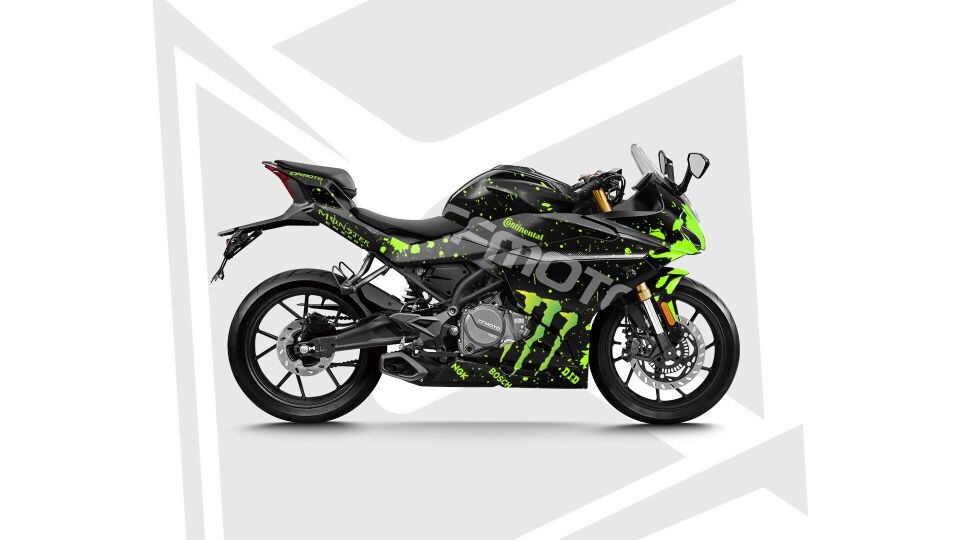 250SR MONSTER DESIGN Standart - Parlak