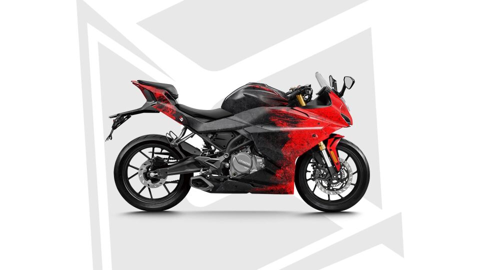 250SR RED2BLACK DESIGN Standart - Mat
