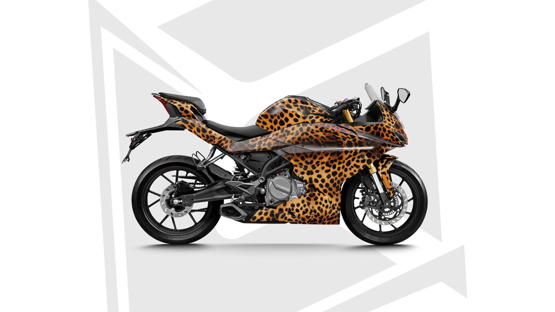 250SR LEOPARD DESIGN Standart - Mat