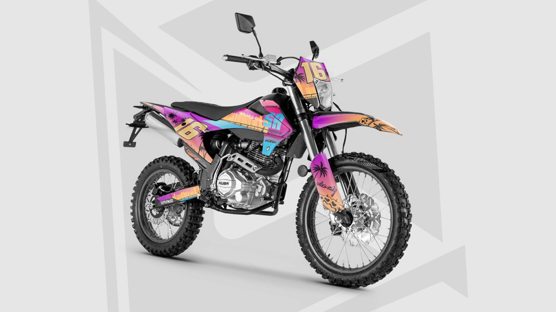 RACE125 VICE CITY DESIGN