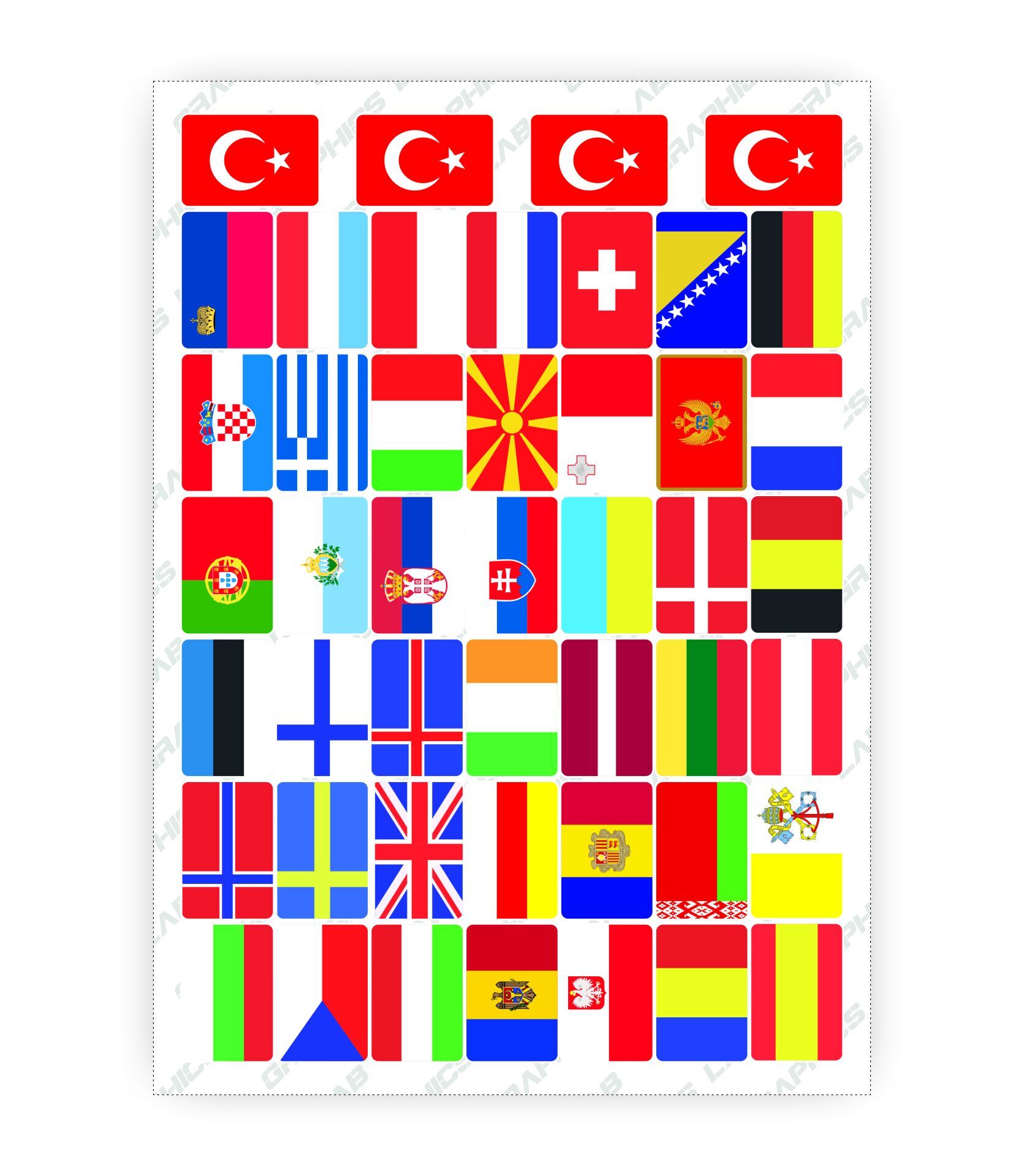 A4 ETİKET PAKETİ #11