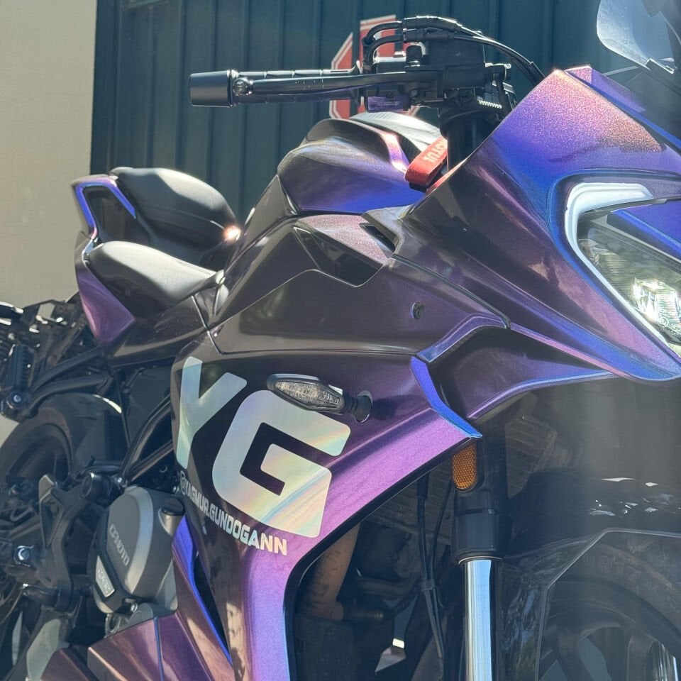 Gloss Purple Blue Chameleon