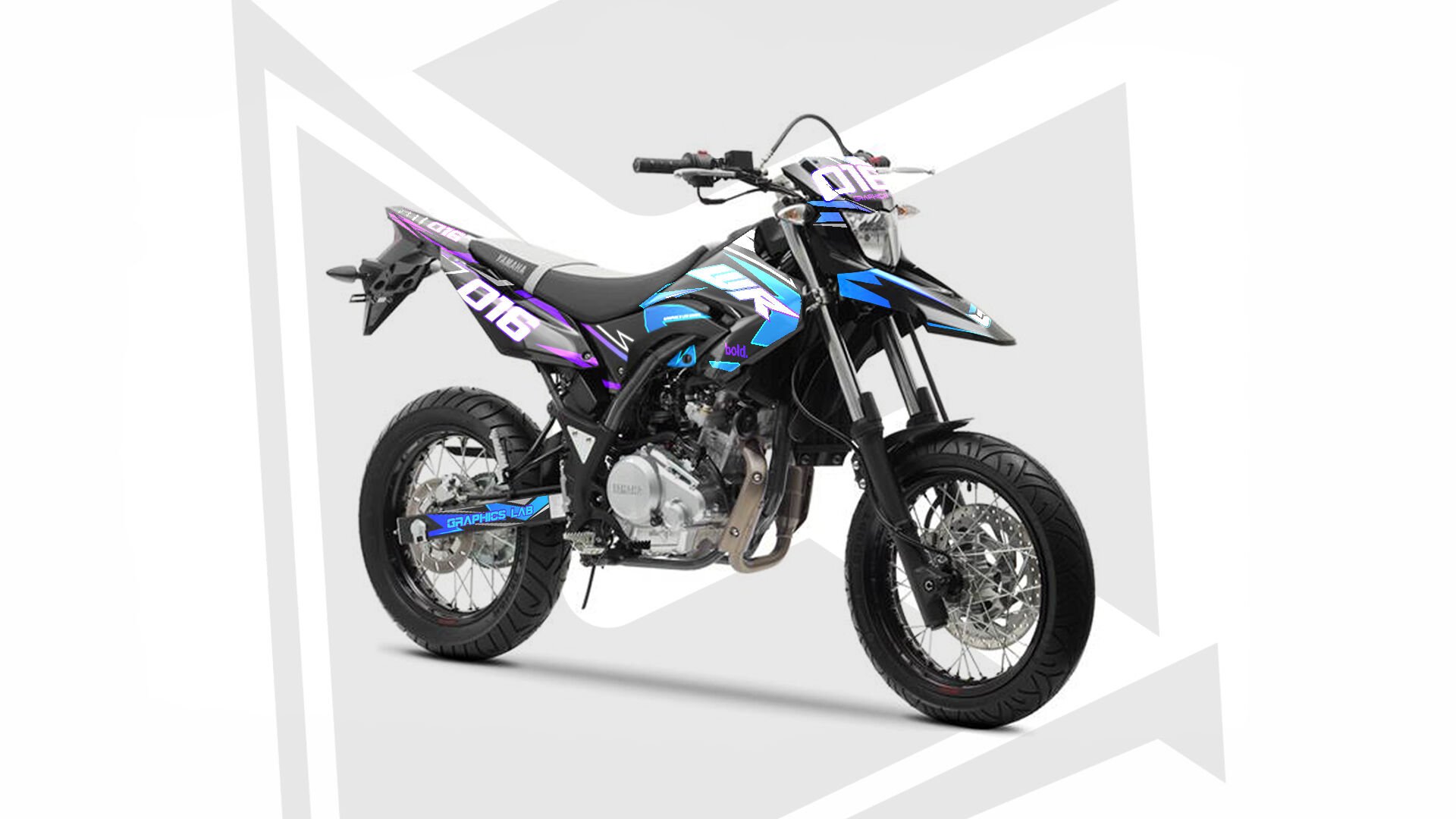 WR125 X/R PURPLE WR DESIGN