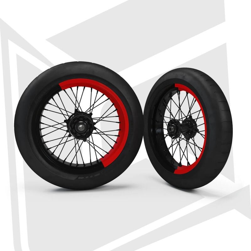 SUPERMOTO HALF RIM DESIGN
