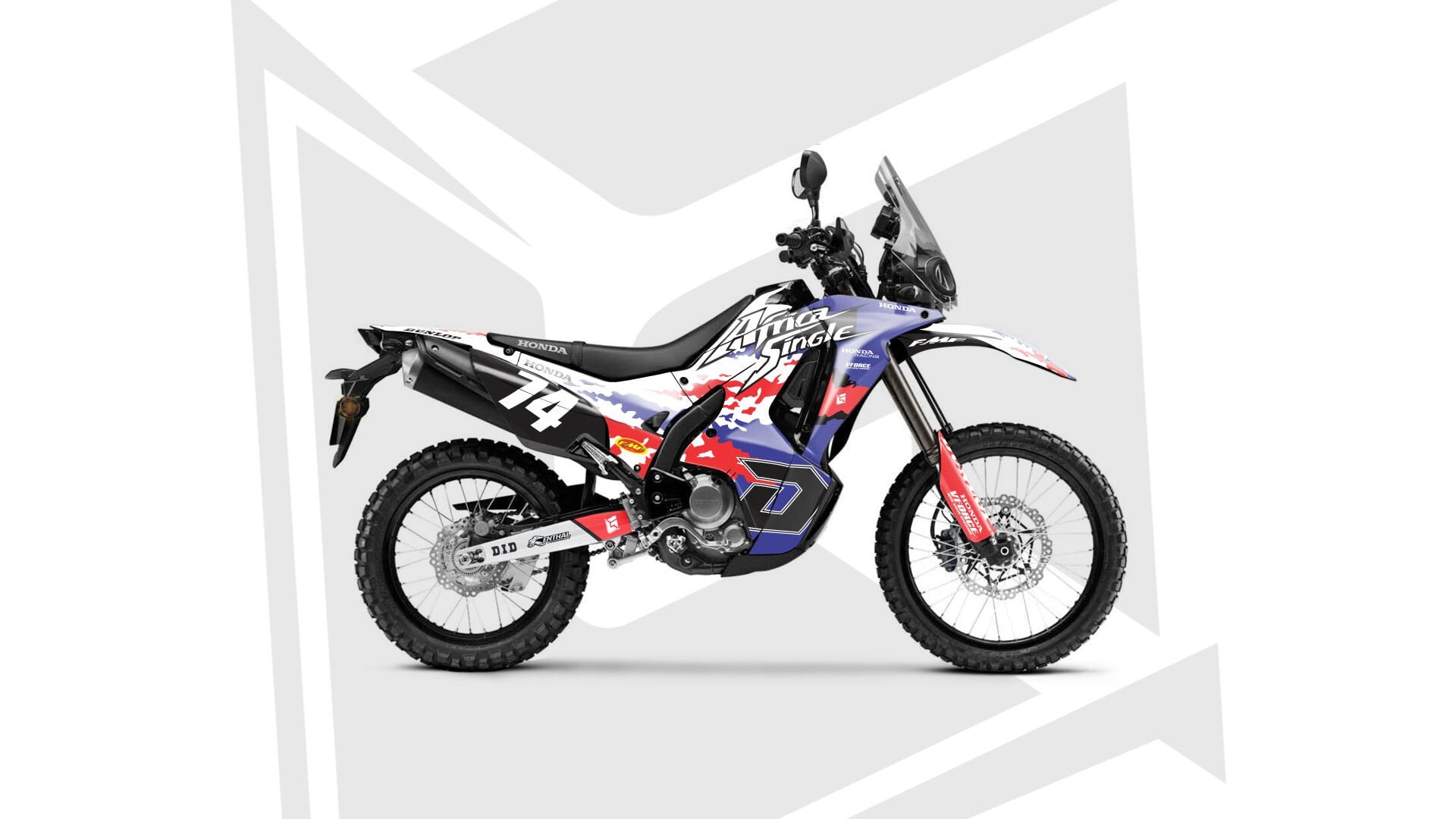 CRF250 Rally 2017-2020 AFRICA SINGLE DESIGN