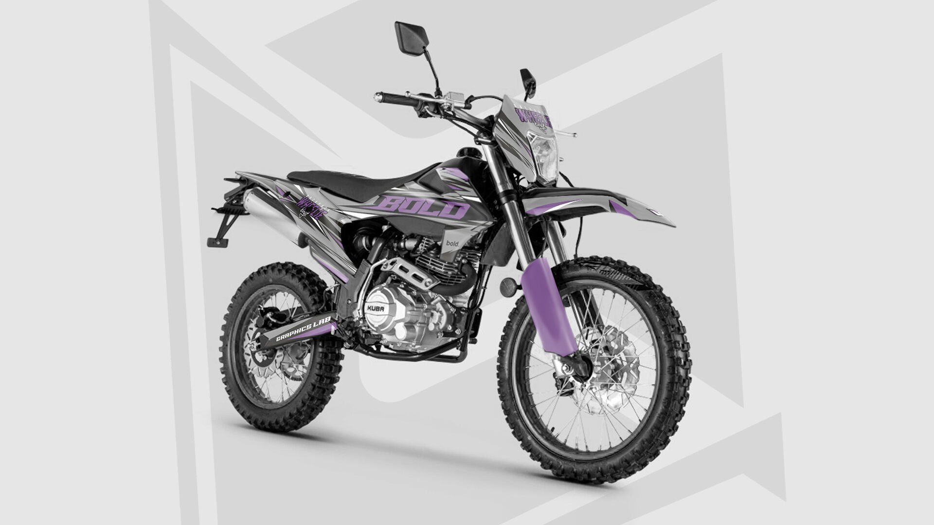 RACE125 GRAY LINES DESIGN