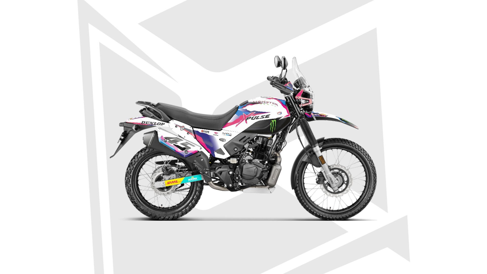 XPulse200 PINK WAVES DESIGN