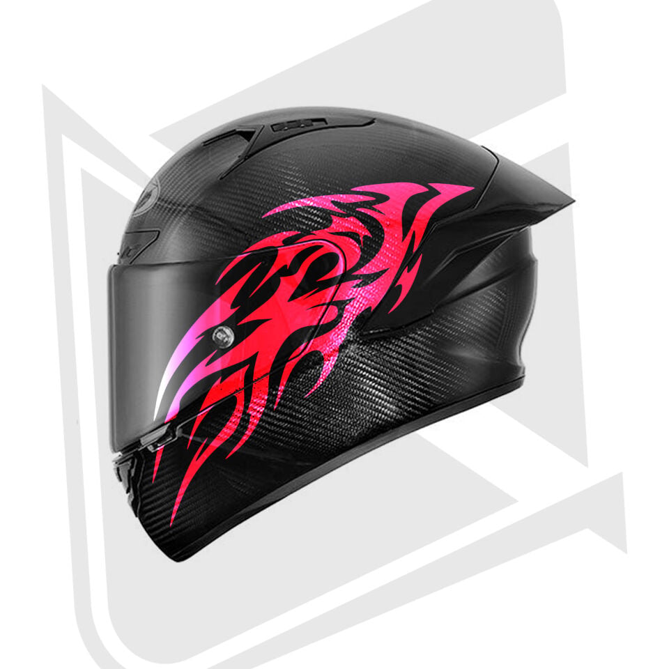 Kask Etiketi CHROME SERIES - GOTHIC  v3