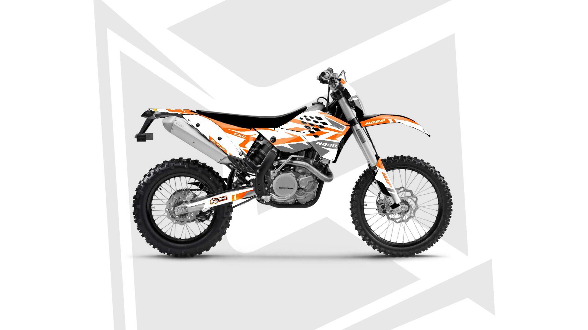KTM EXC 2008-2011 LINE DESIGN