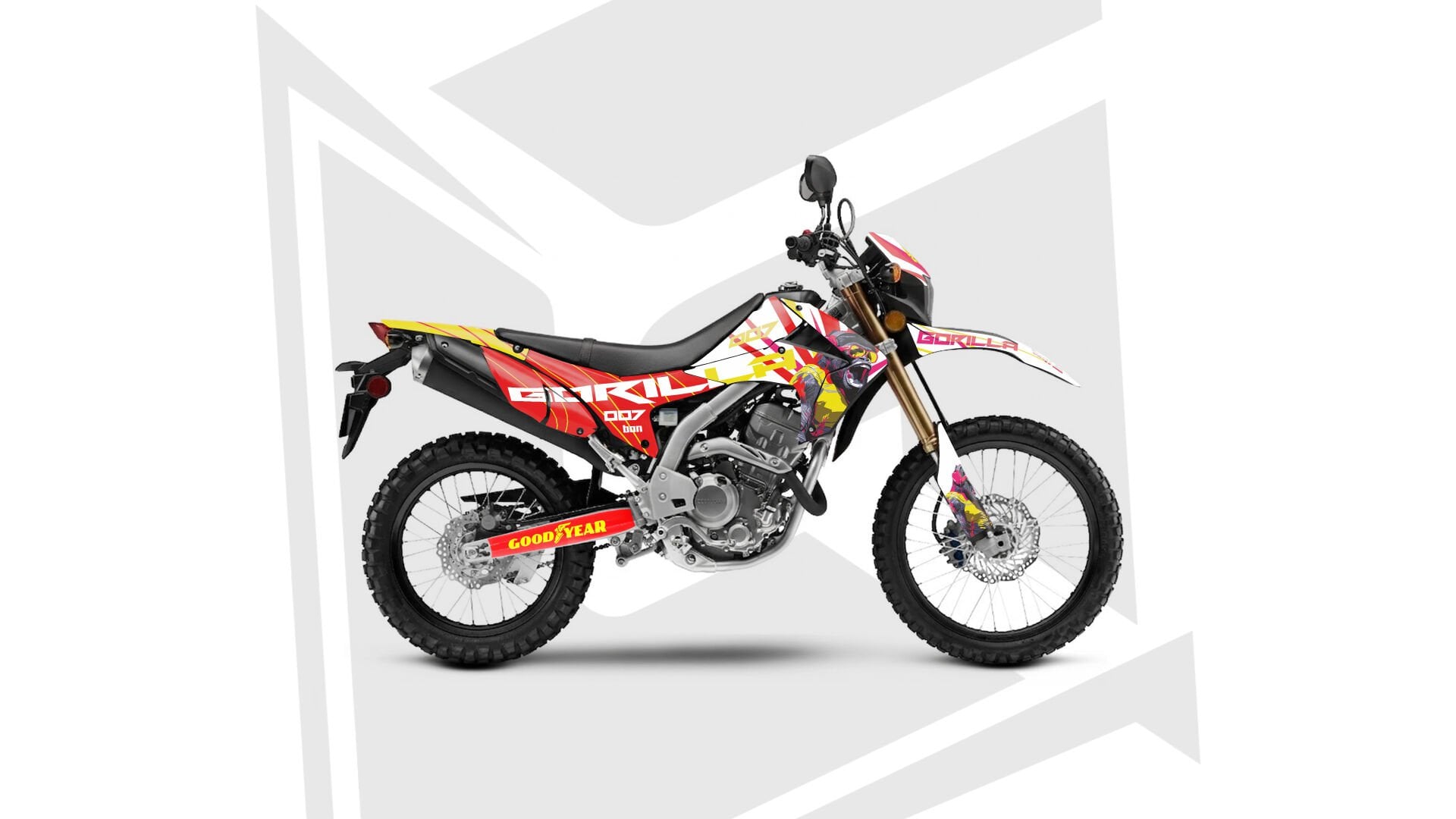 CRF250L 2012-2020 GORILLA DESIGN