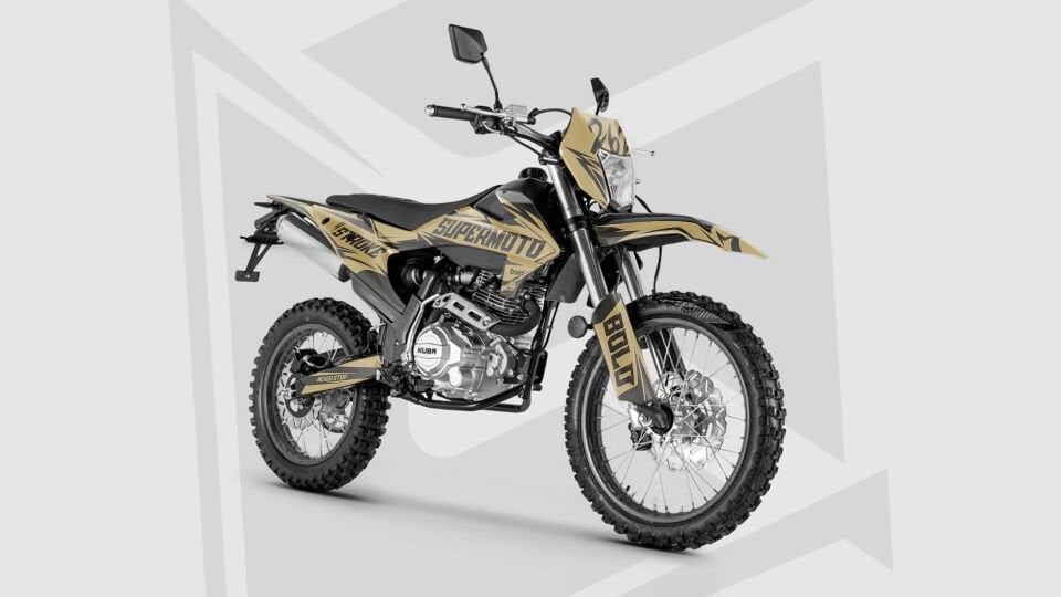 RACE125 2STROKE DESIGN CHROME